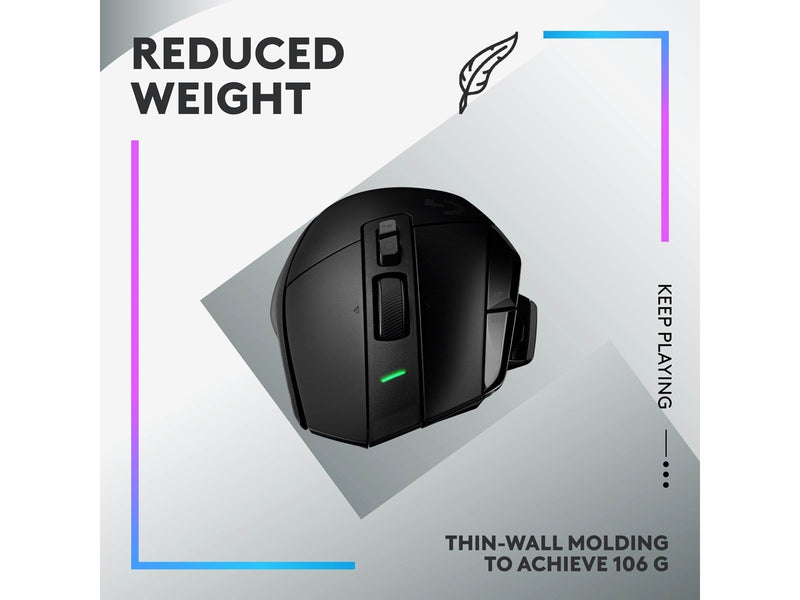 Logitech G502 X Plus Wireless - Gaming Maus (Schwarz)