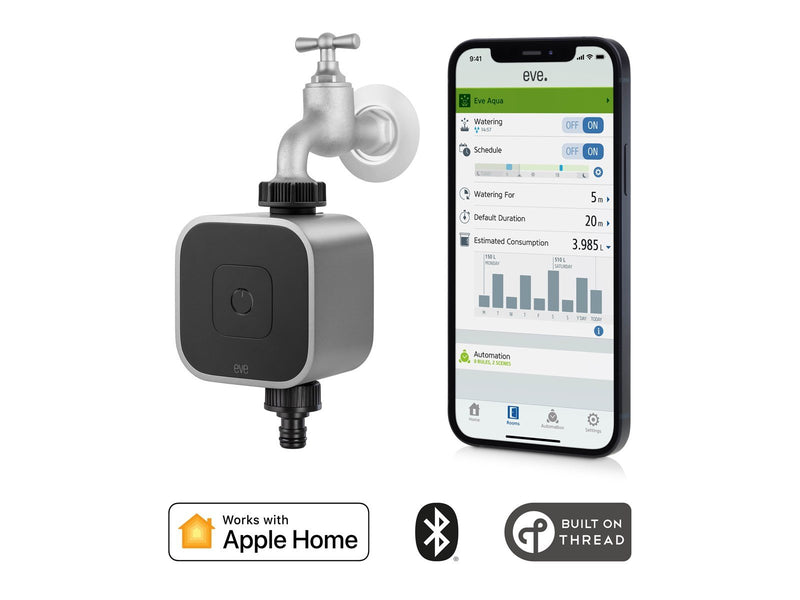 Eve Aqua - Smart Water Controller with Apple HomeKit technology