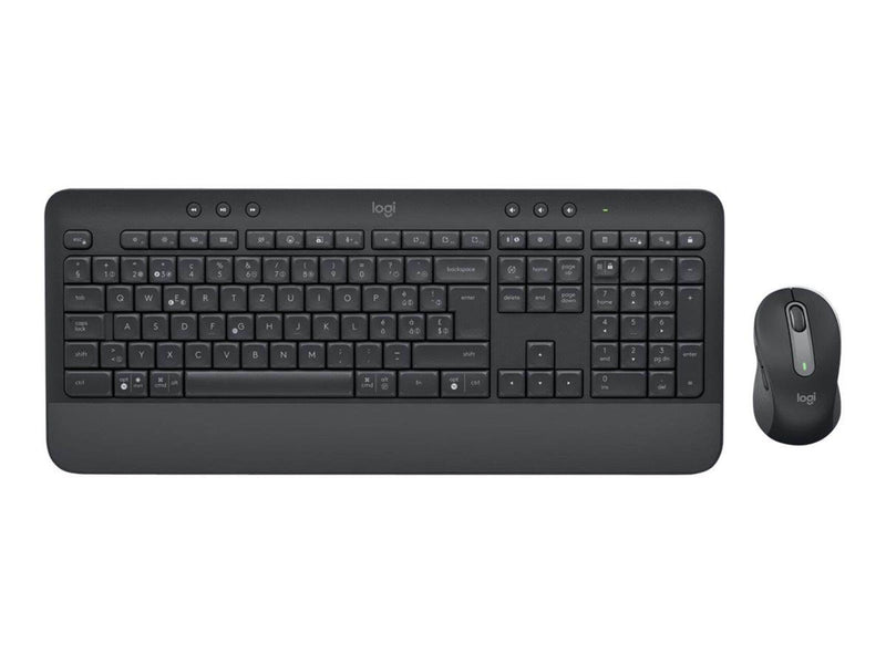 Logitech Signature MK650 Combo For Business - uk - Tastatur & Maus Set - Englisch - UK - Grau