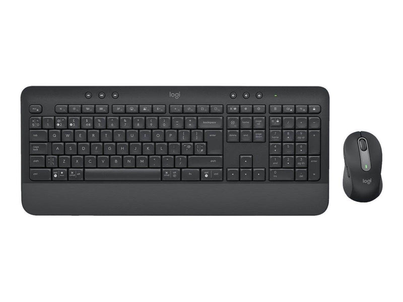 Logitech Signature MK650 for Business - Tastatur & Maus Set - Czechoslovakian - Grau
