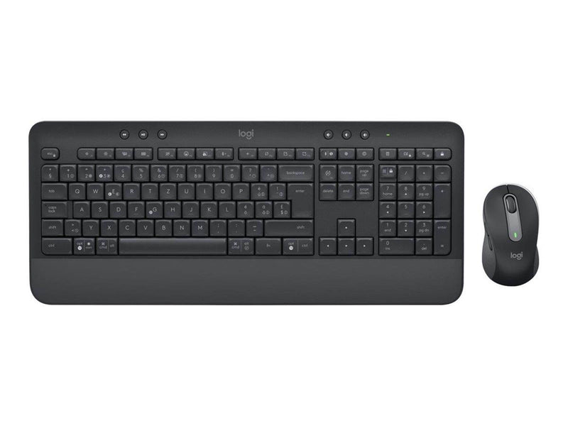 Logitech Signature MK650 for Business - Tastatur & Maus Set - Czechoslovakian - Grau