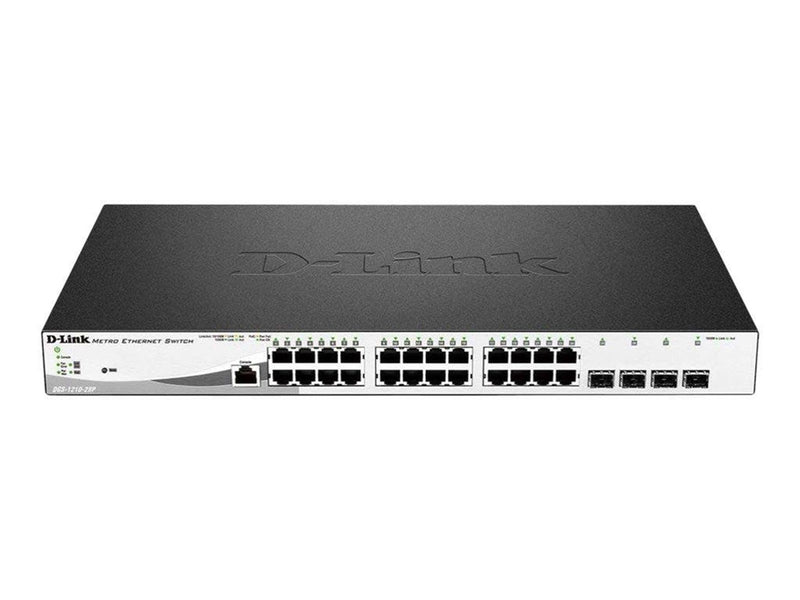 D-Link DGS 1210-28MP 28-Port Gigabit Smart Managed PoE Switch