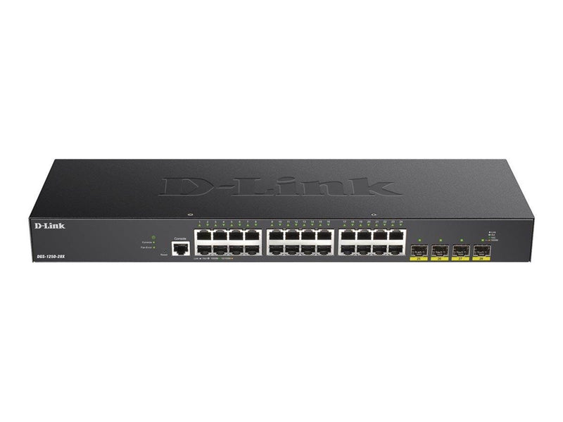 D-Link DGS 1250-28X 28-Port 10-Gigabit Smart Managed Switch