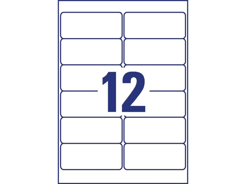 Avery Heavy duty labels removable white suitable for in- and outdoor use (-20oC to +80oC)