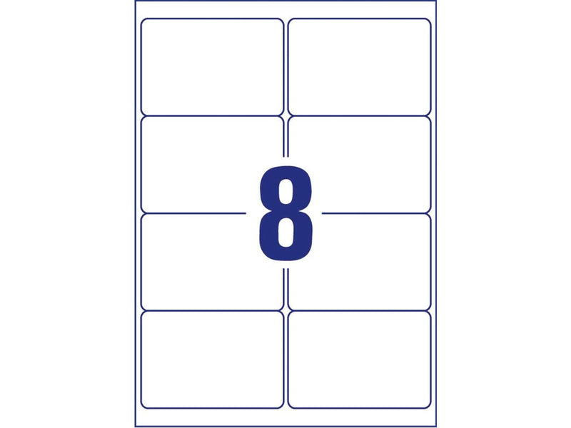 Avery Shipping Labels with BlockOut™ 8 labels/sheet
