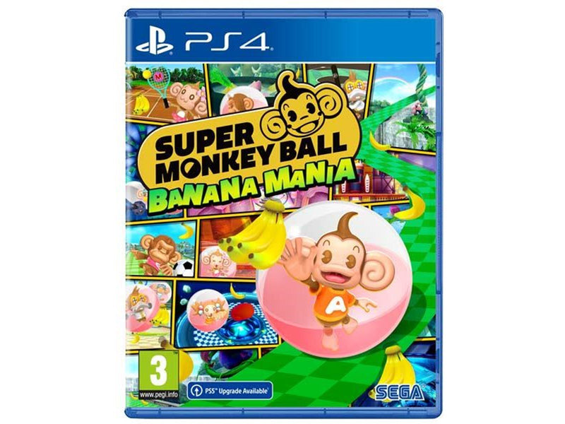 Super Monkey Ball: Banana Mania - Sony PlayStation 4 - Platformer - PEGI 3