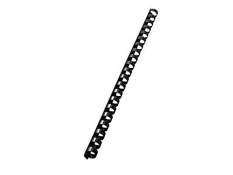 Esselte Plastring 12mm sort pk/100