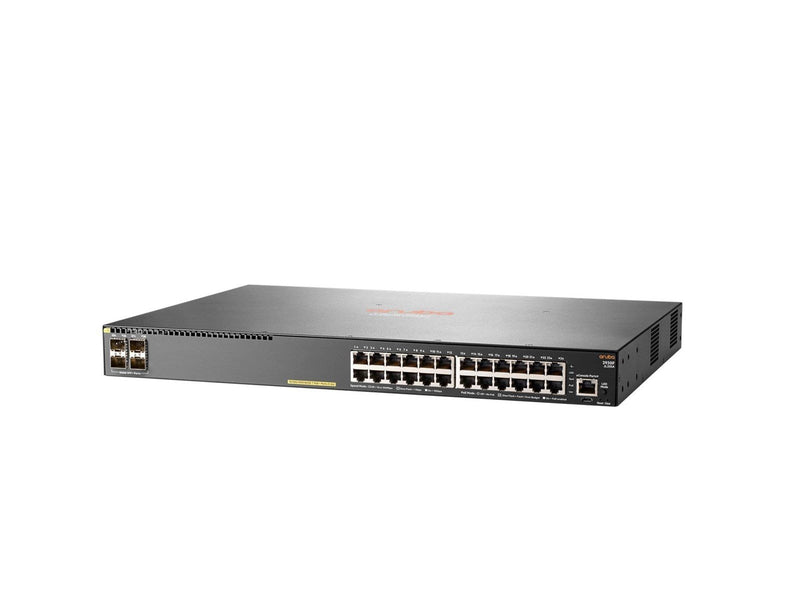 Hewlett Packard Enterprise JL255A Aruba 2930F 24G PoE+ 4SFP+ Switch