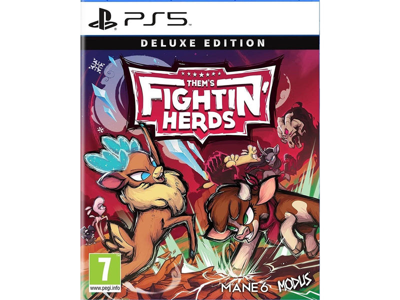 Them's Fightin' Herds - Deluxe Edition - Sony PlayStation 5 - Fighting - PEGI 7