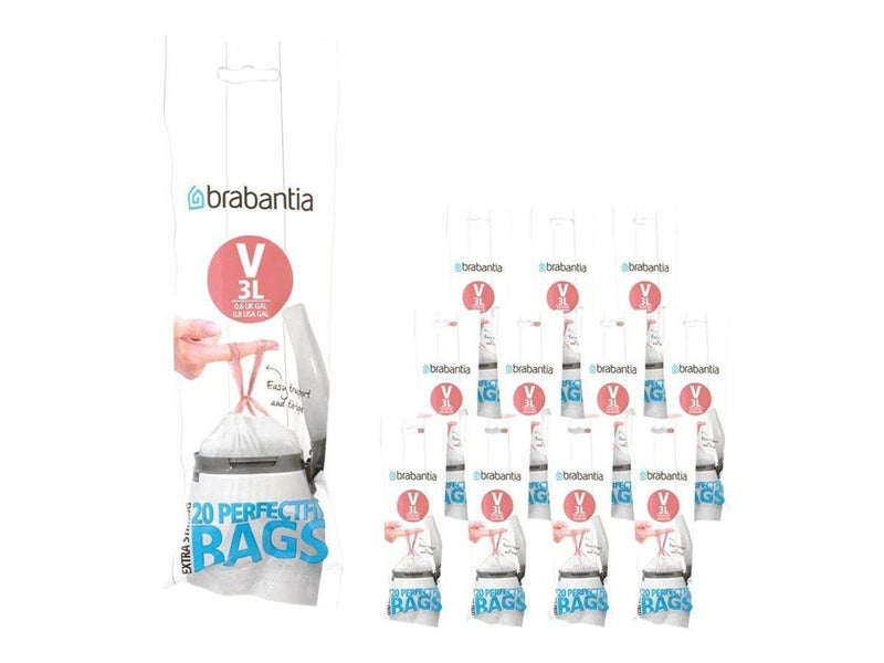 brabantia PerfectFit Code V Trash bag drawstring 3 L