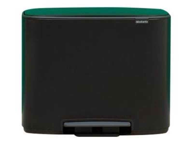 brabantia Bo Brabantia 11L + 23L Bo Pedal Bin - Matt Black