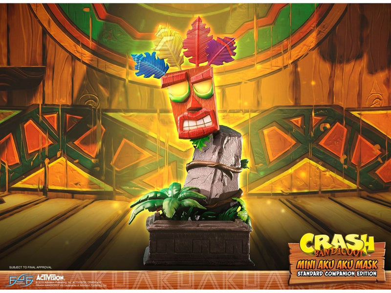 First 4 Figures - Crash Bandicoot - Mini Aku Aku Mask (Standard Companion Edition) - Figur