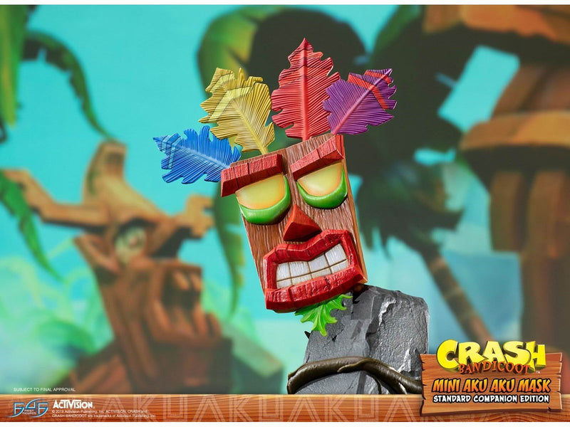 First 4 Figures - Crash Bandicoot - Mini Aku Aku Mask (Standard Companion Edition) - Figur