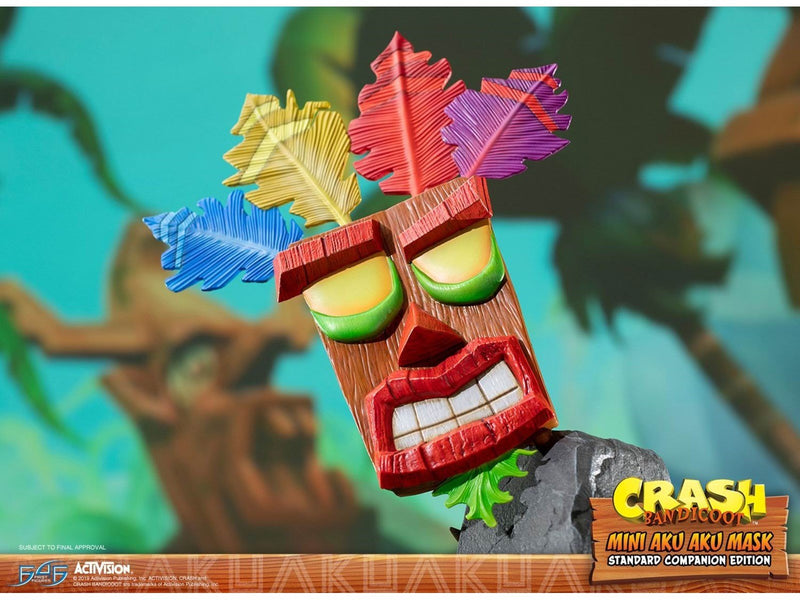 First 4 Figures - Crash Bandicoot - Mini Aku Aku Mask (Standard Companion Edition) - Figur