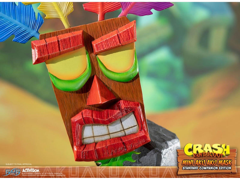 First 4 Figures - Crash Bandicoot - Mini Aku Aku Mask (Standard Companion Edition) - Figur