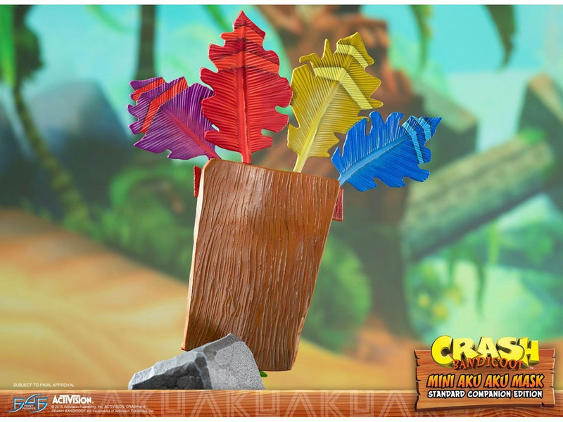 First 4 Figures - Crash Bandicoot - Mini Aku Aku Mask (Standard Companion Edition) - Figur