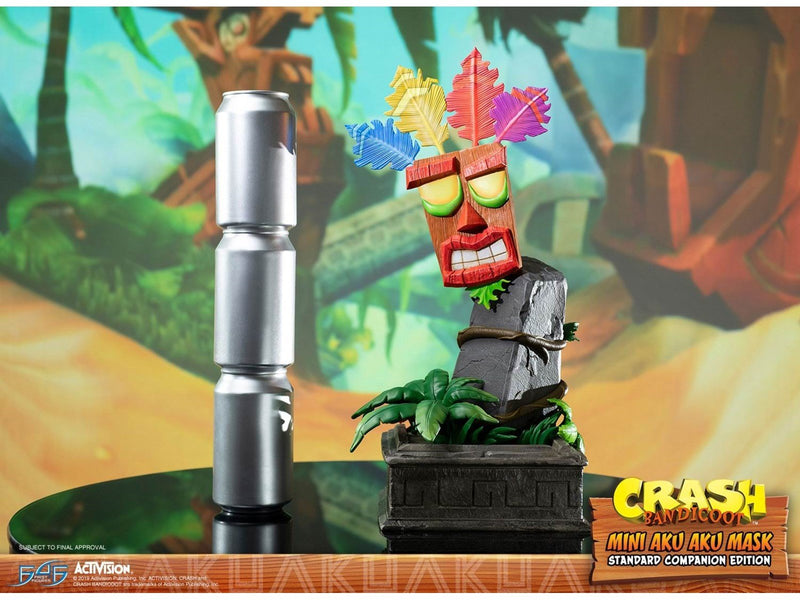 First 4 Figures - Crash Bandicoot - Mini Aku Aku Mask (Standard Companion Edition) - Figur