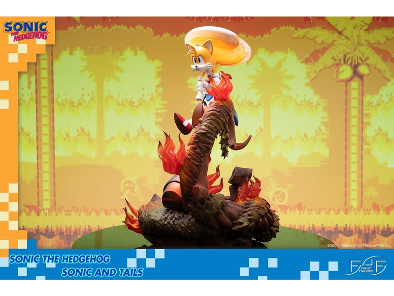 First 4 Figures - Sonic The Hedgehog - Sonic & Tails (Standard Edition) - Figur