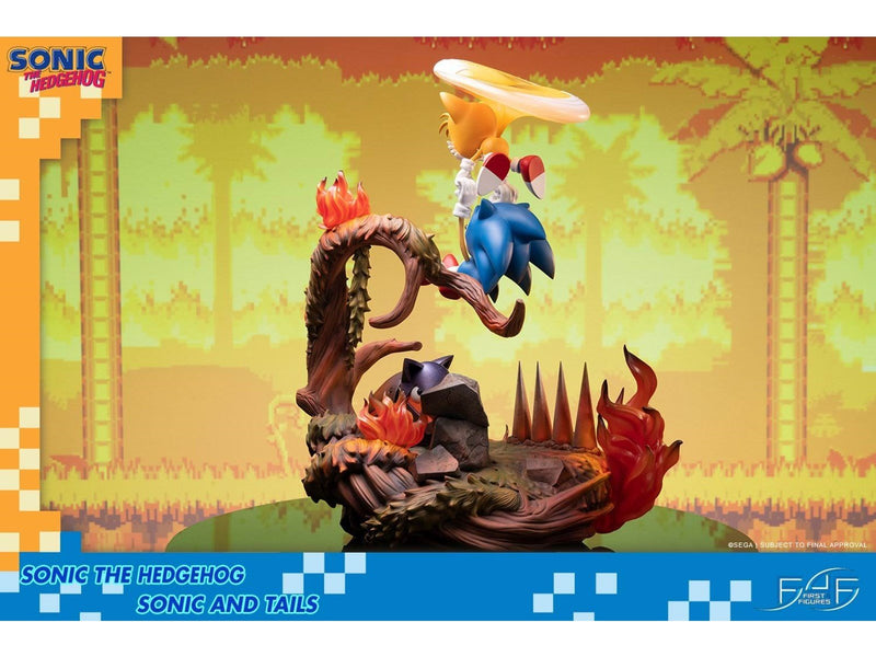 First 4 Figures - Sonic The Hedgehog - Sonic & Tails (Standard Edition) - Figur