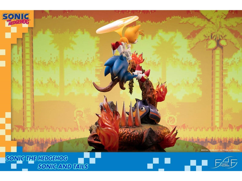 First 4 Figures - Sonic The Hedgehog - Sonic & Tails (Standard Edition) - Figur