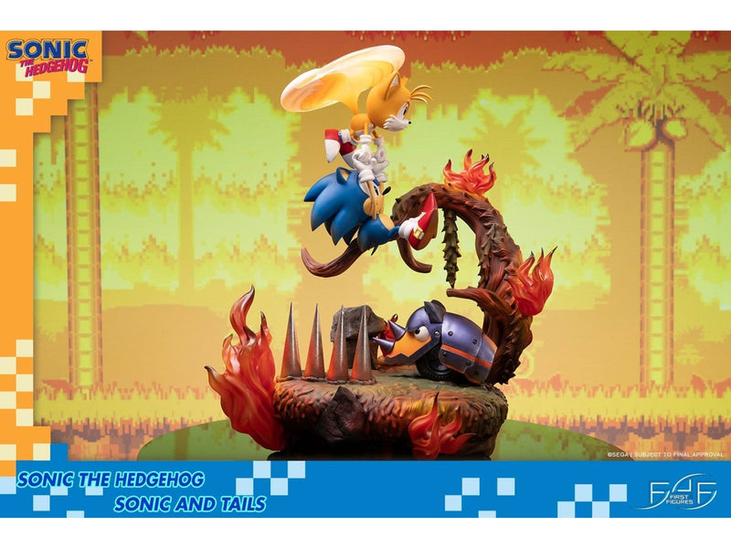 First 4 Figures - Sonic The Hedgehog - Sonic & Tails (Standard Edition) - Figur