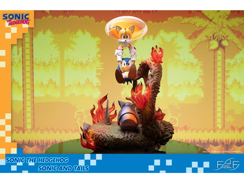 First 4 Figures - Sonic The Hedgehog - Sonic & Tails (Standard Edition) - Figur