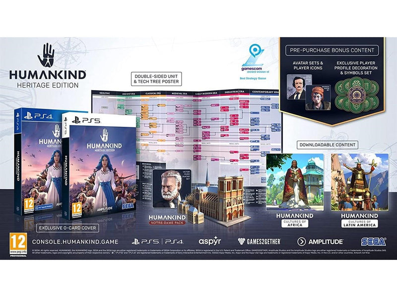 Humankind (Heritage Edition) - Sony PlayStation 5 - Strategie - PEGI 12