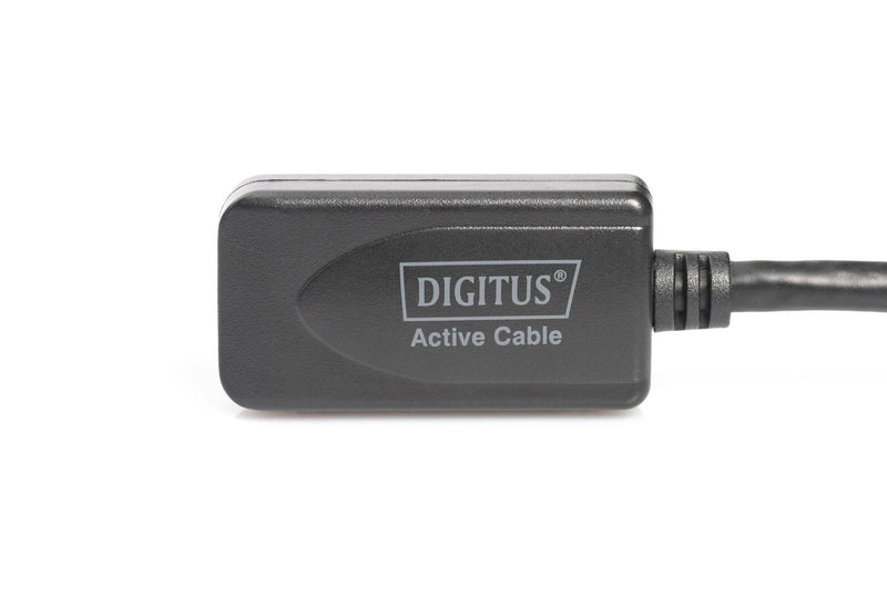 DIGITUS USB 3.0 aktives Verlängerungskabel - USB Typ-A Stecker/USB Typ-B Buchse - 5 m DA-73104