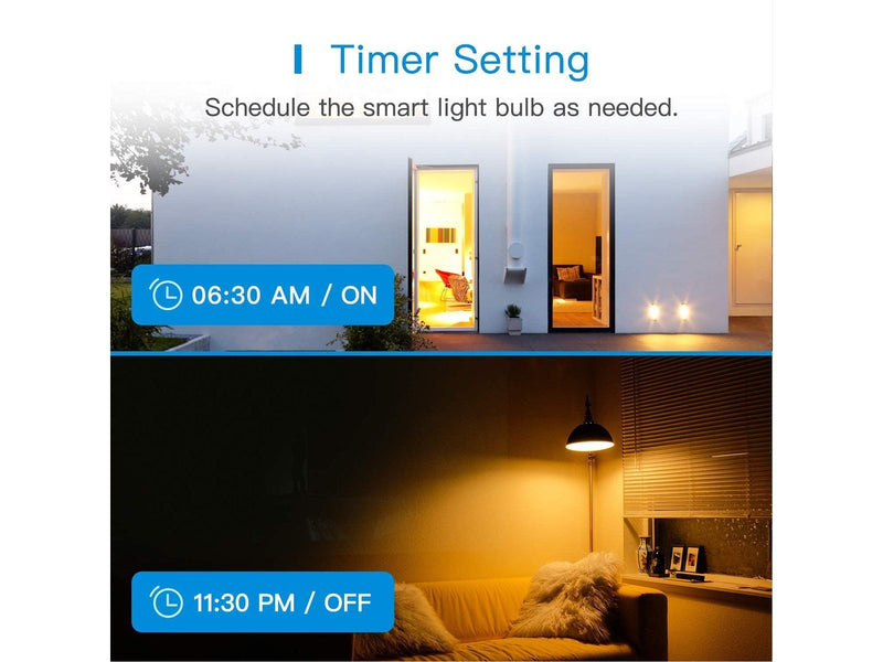 Meross Smart Wi-Fi LED Bulb with RGBW