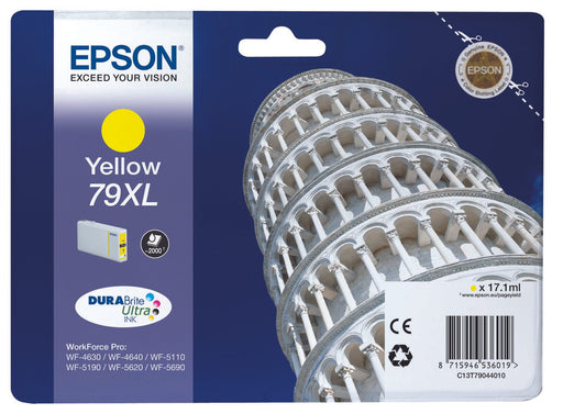 Epson Original 79XL Druckerpatrone gelb 2.000 Seiten 17,1ml (C13T79044010)