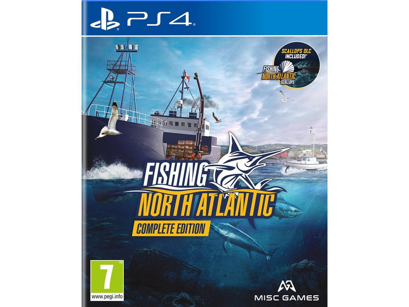 Fishing: North Atlantic Complete Edition - Sony PlayStation 4 - Simulator - PEGI 7