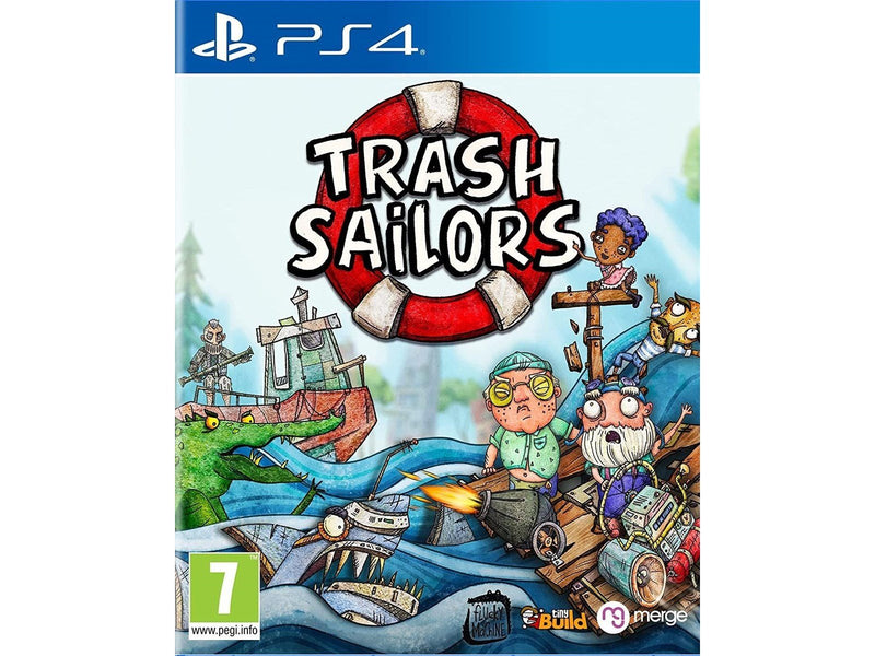 Trash Sailors - Sony PlayStation 4 - Action/Abenteuer - PEGI 7