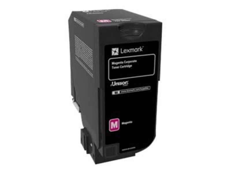 Lexmark magenta - original - tonerpatron - Tonerpatrone Magenta