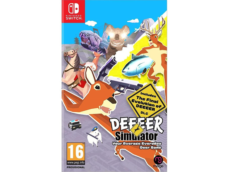 DEEEER Simulator: Your Average Everyday Deer Game - Nintendo Switch - Action/Abenteuer - PEGI 16