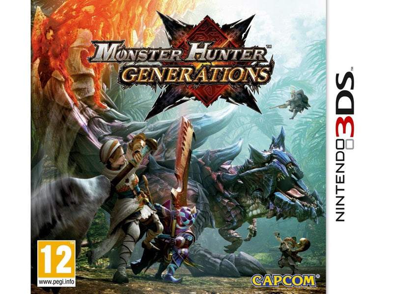 Monster Hunter: Generations - Nintendo 3DS - RPG - PEGI 12