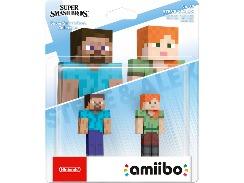 Nintendo amiibo Steve & Alex