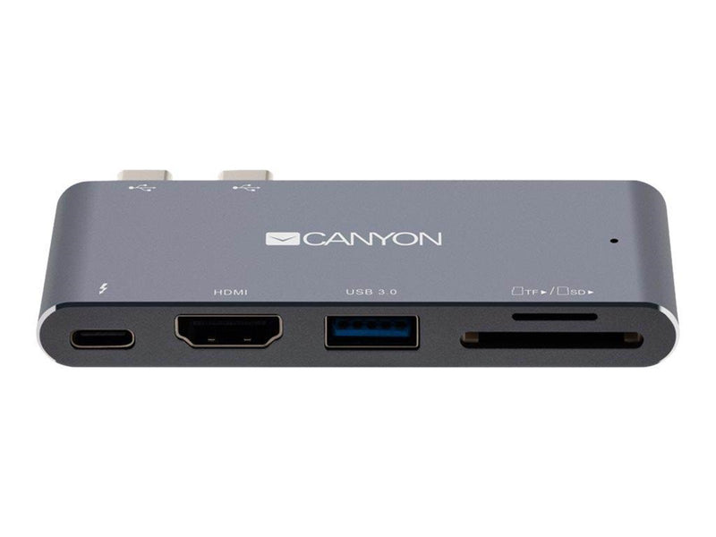 Canyon CNS-TDS05DG - docking station - USB-C - 5-slot - HDMI