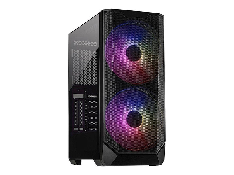 Inter-Tech IT-3503 Airstream - Gehäuse - Tower - Schwarz
