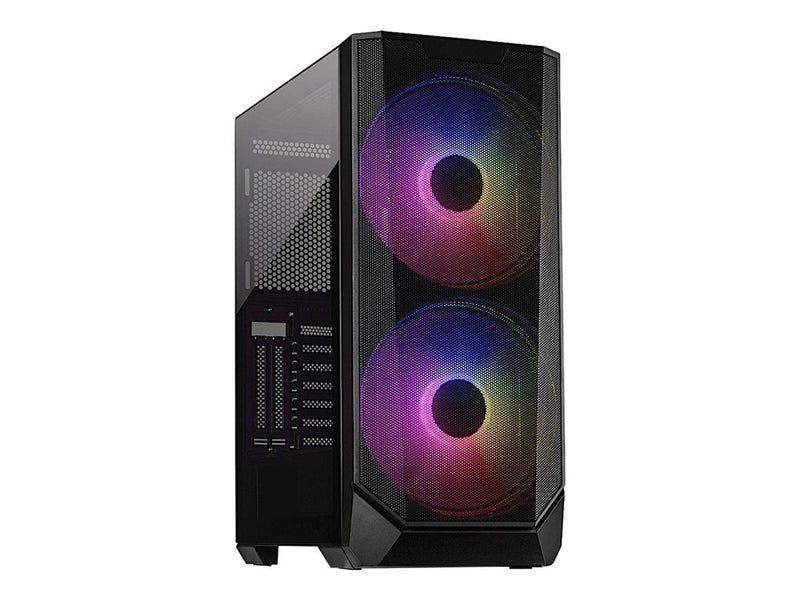 Inter-Tech IT-3503 Airstream - Gehäuse - Tower - Schwarz