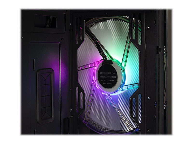 Inter-Tech IT-3503 Airstream - Gehäuse - Tower - Schwarz