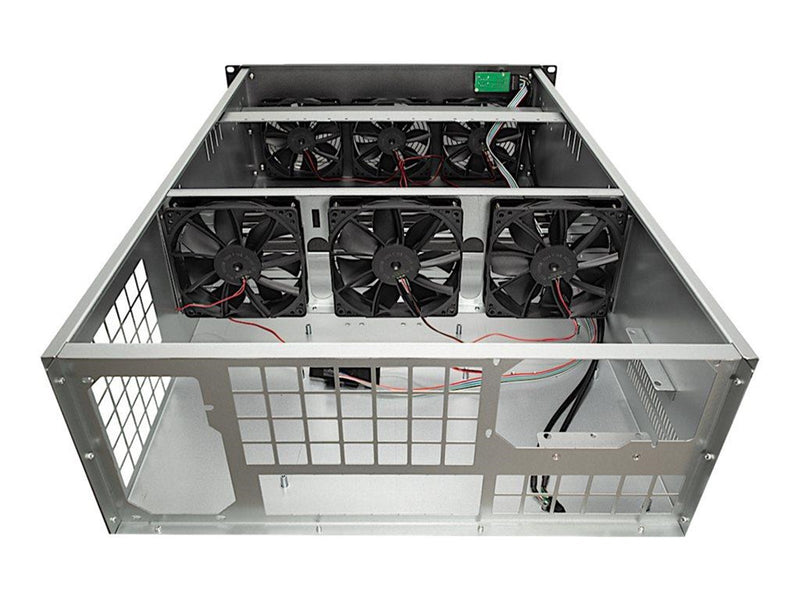 Inter-Tech 4W40 - Gehäuse - Server (Rack) - Schwarz