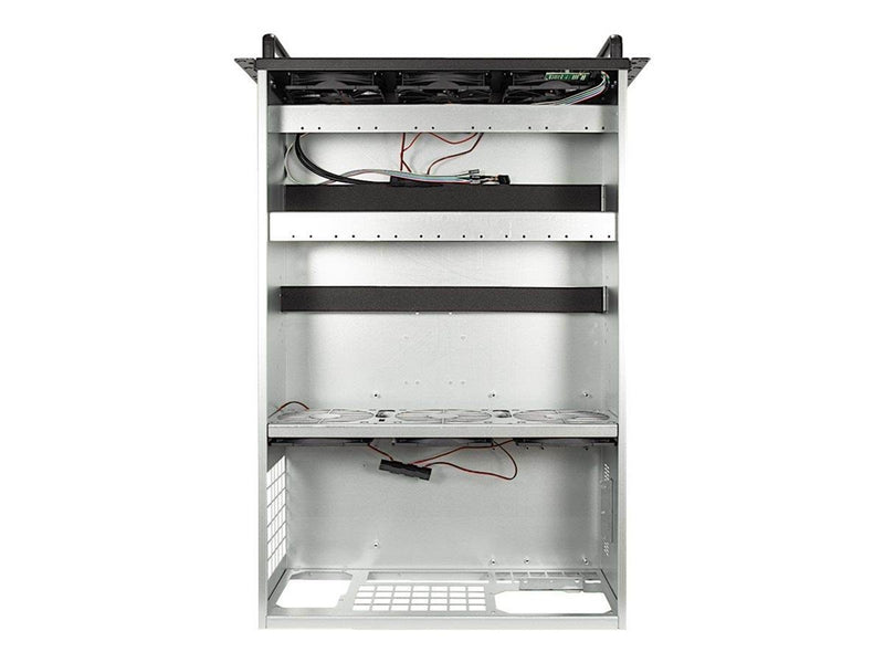 Inter-Tech 4W40 - Gehäuse - Server (Rack) - Schwarz