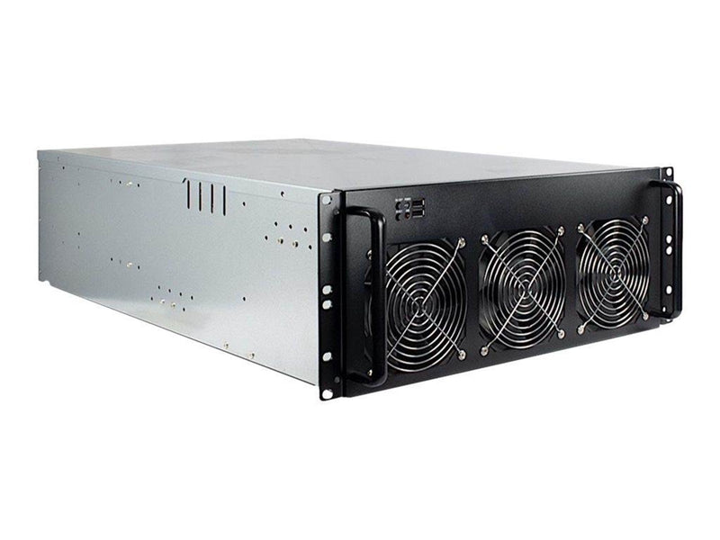Inter-Tech 4W40 - Gehäuse - Server (Rack) - Schwarz