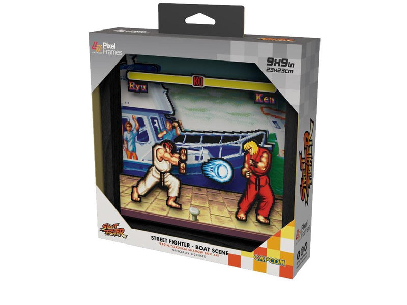 Pixel Frames - Street Fighter Boat Scene - Bild