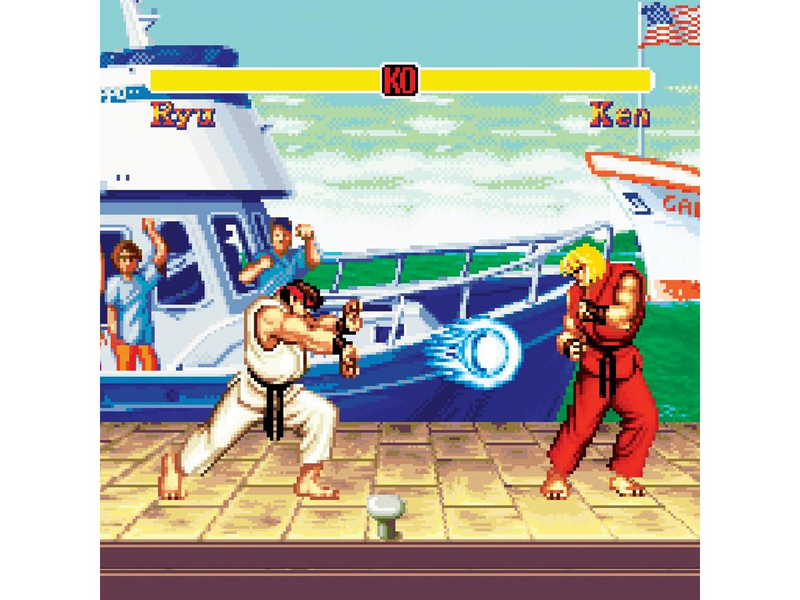 Pixel Frames - Street Fighter Boat Scene - Bild
