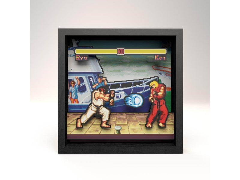 Pixel Frames - Street Fighter Boat Scene - Bild