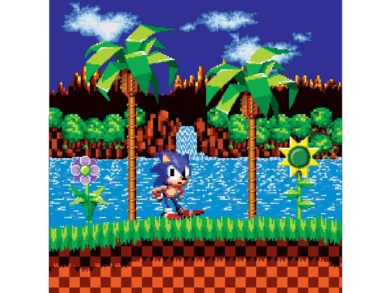 Pixel Frames - Sonic the Hedgehog Idle Pose