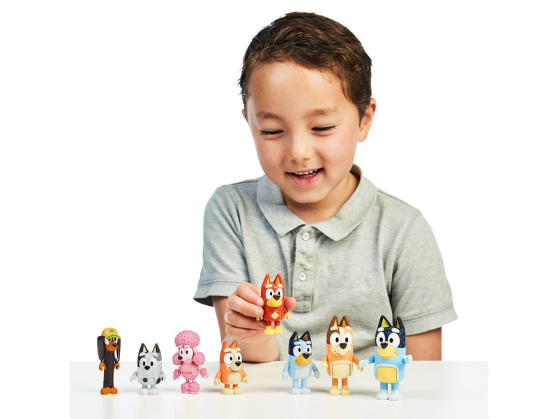 Bluey 4 pcs Figure pack