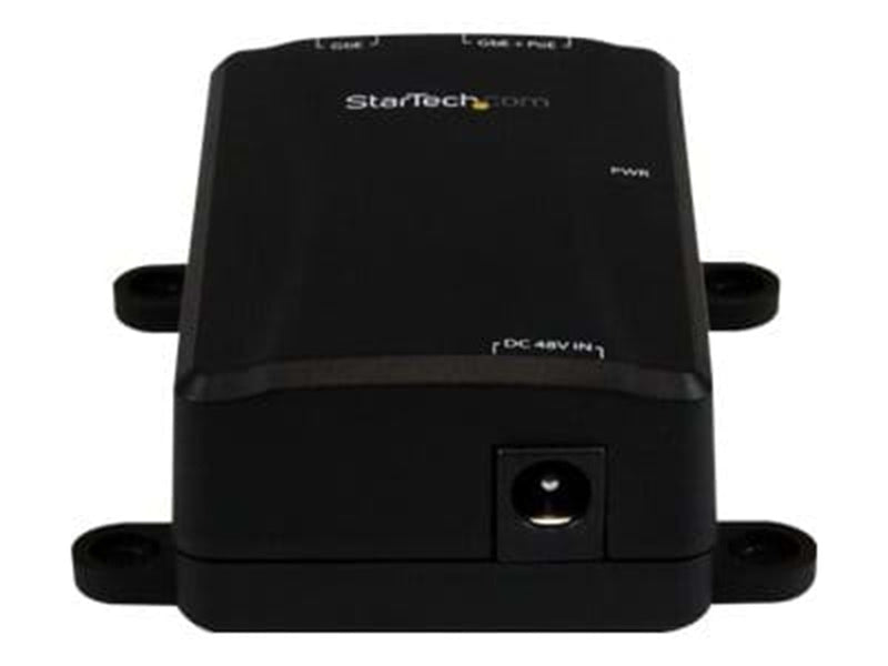 StarTech.com 1 Port Gigabit Midspan - PoE+ Injector - 802.3at and 802.3af