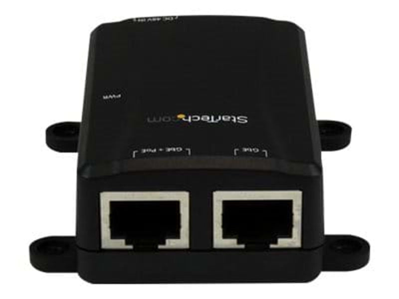 StarTech.com 1 Port Gigabit Midspan - PoE+ Injector - 802.3at and 802.3af